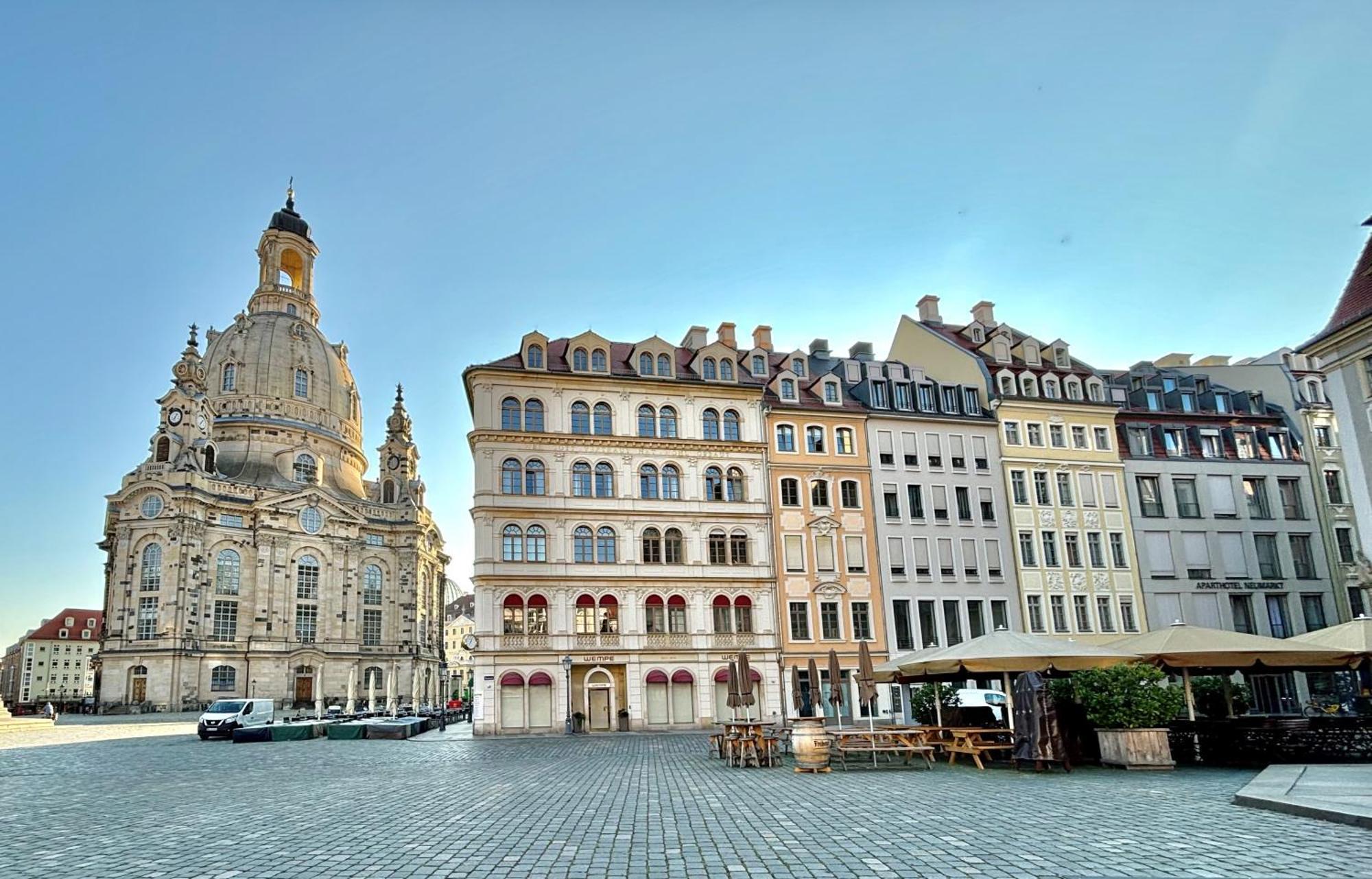 Familienapartment Am Neumarkt lll Dresden Buitenkant foto